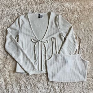 H&M Matching Two-Piece Top Set